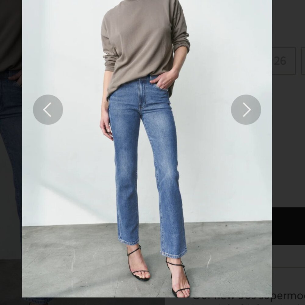 AYR Lala Jeans - Size 28 Short, Wash True Story - Like New!